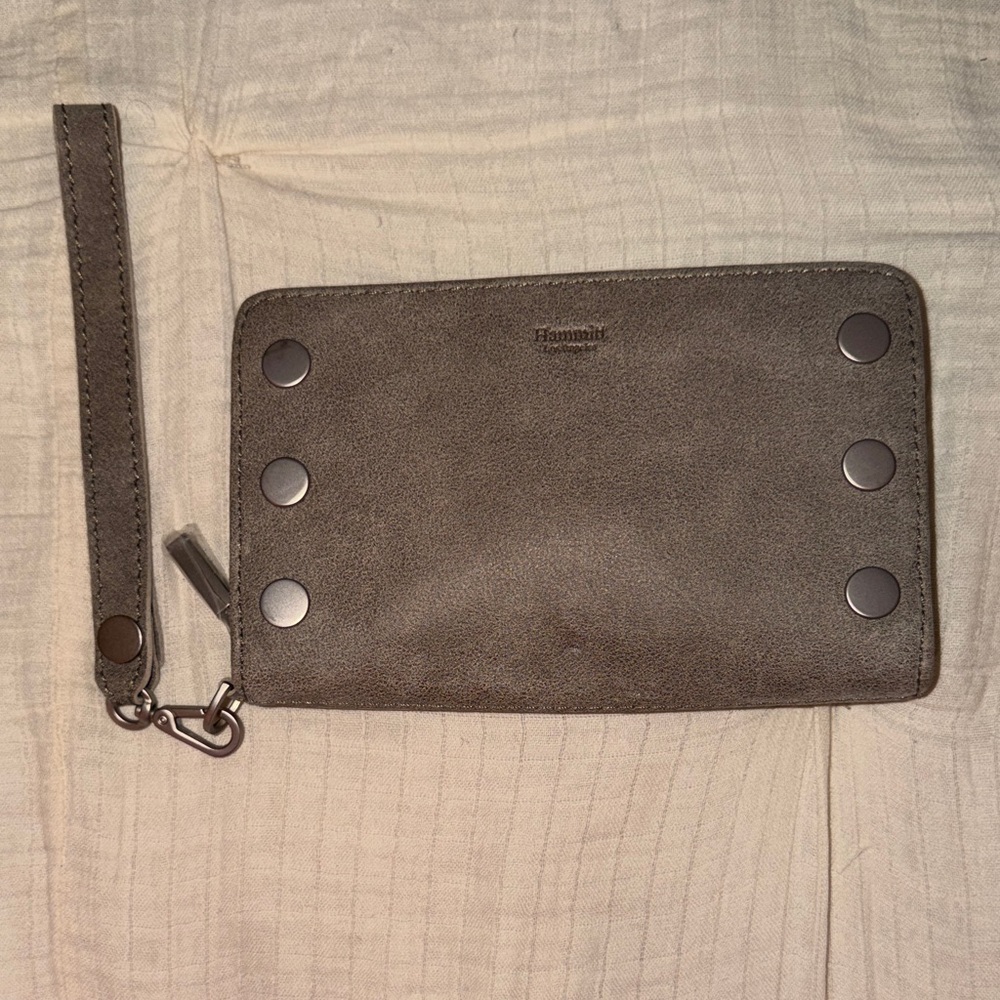 Hammitt Pewter Wristlet/Wallet